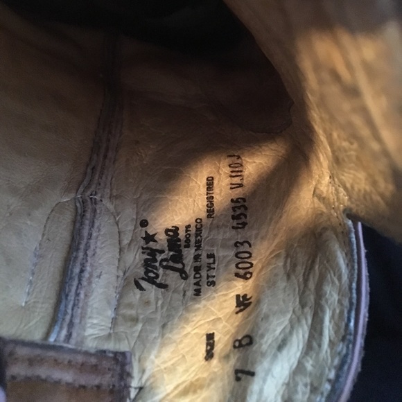 Tony Lama size 7 women’s boots - Picture 2 of 5